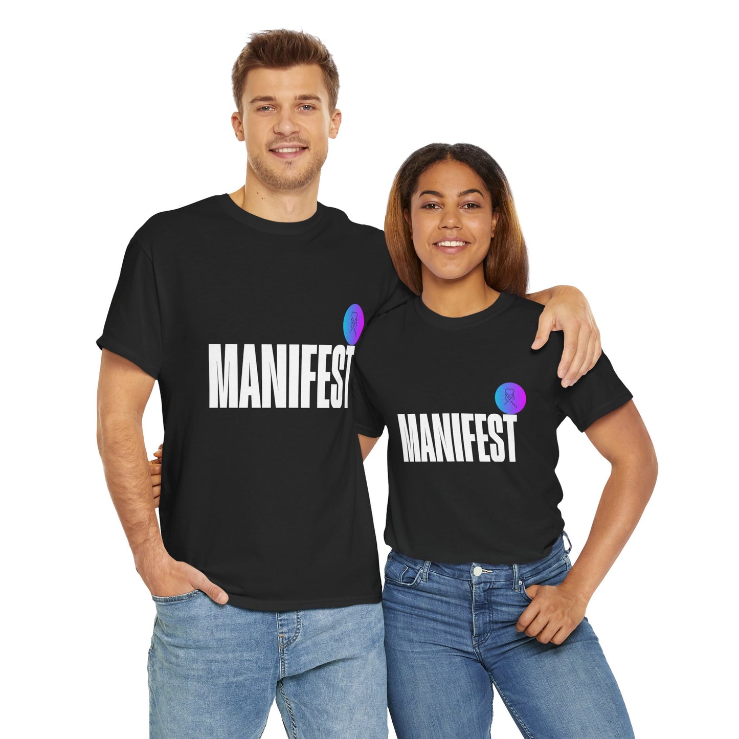 Manifest Good Energy Unisex Heavy Cotton Tee