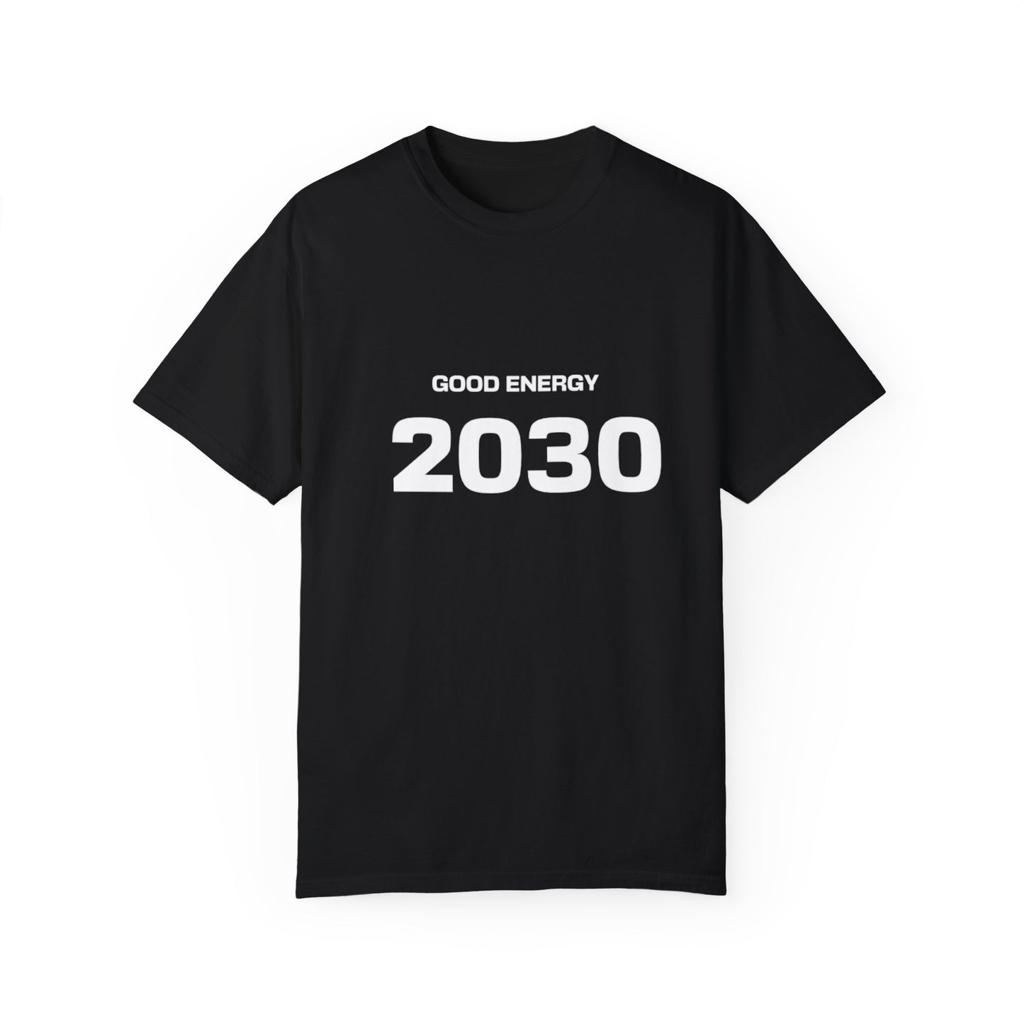 Good Energy 2030 Unisex Garment-Dyed T-Shirt