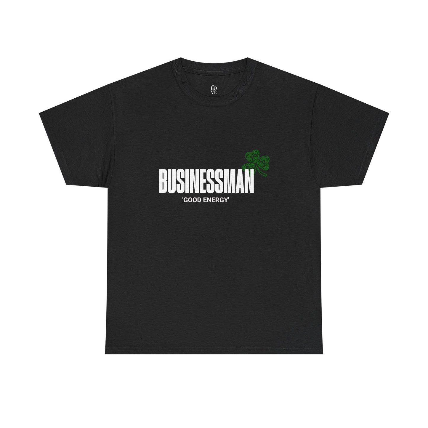 Business Man Graphic Unisex Heavy Cotton Tee - Casual Streetwear for Entrepreneurs