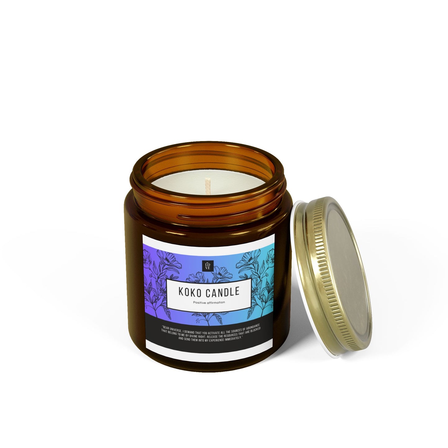Magic Essence Scented Candles - Coconut Apricot Wax (4oz & 9oz) - Perfect for Relaxation & Gift Giving