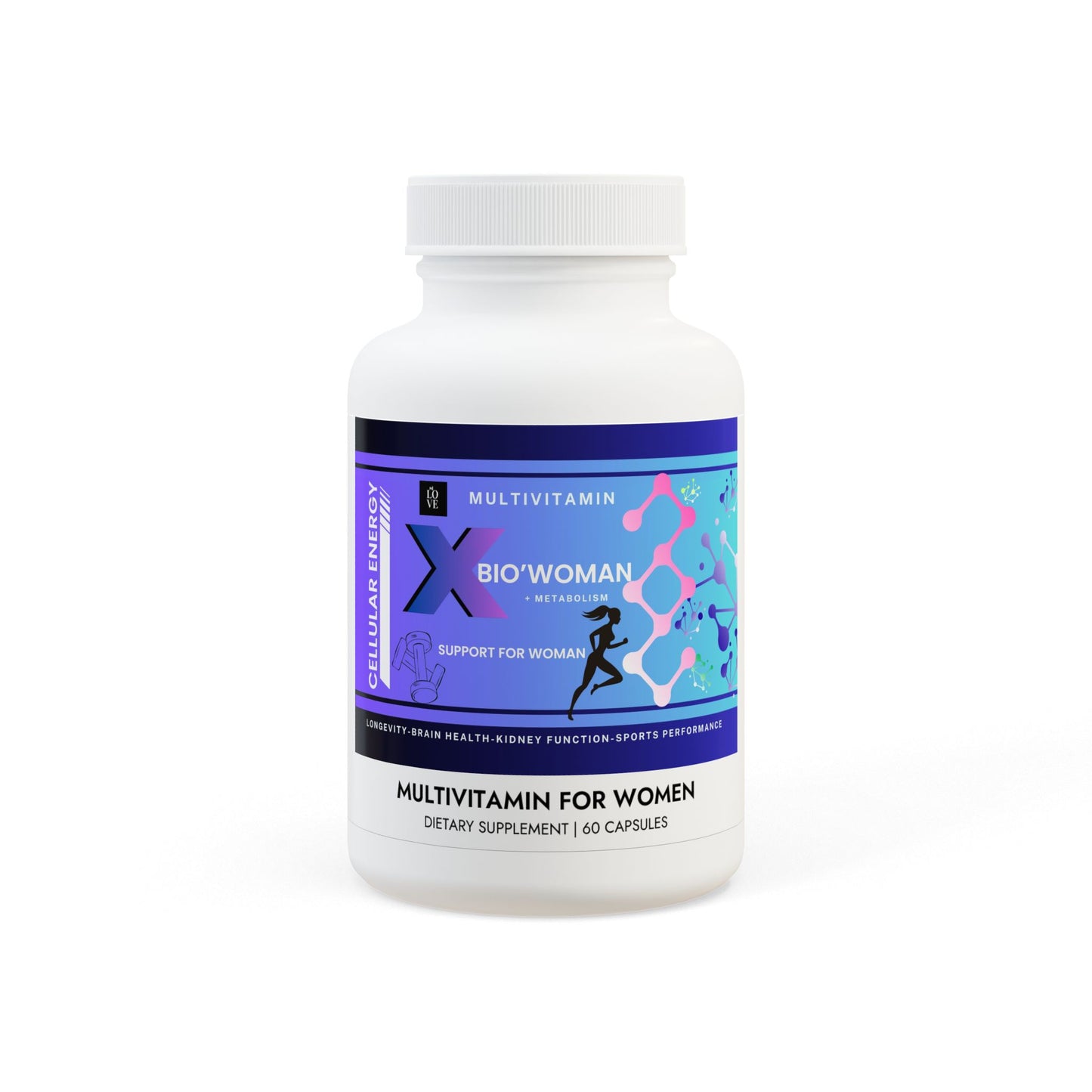 Multivitamin for Women Supplement (60 Capsules)