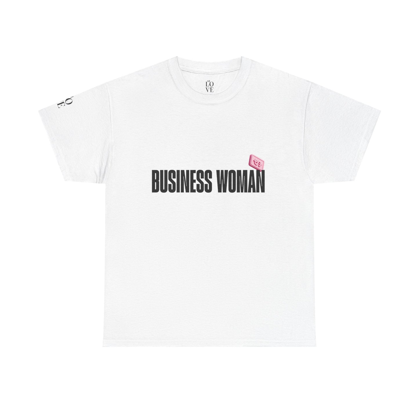 Empowerment Unisex Heavy Cotton Tee - 'Business Woman' Statement Shirt