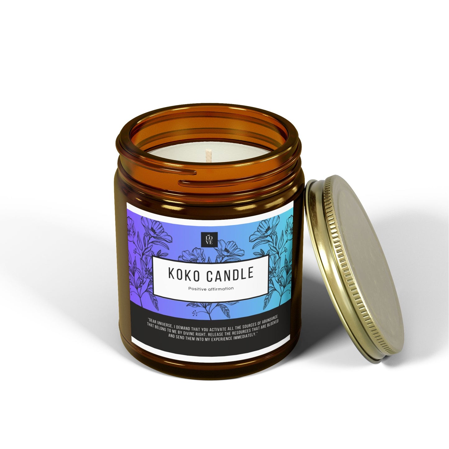 Magic Essence Scented Candles - Coconut Apricot Wax (4oz & 9oz) - Perfect for Relaxation & Gift Giving