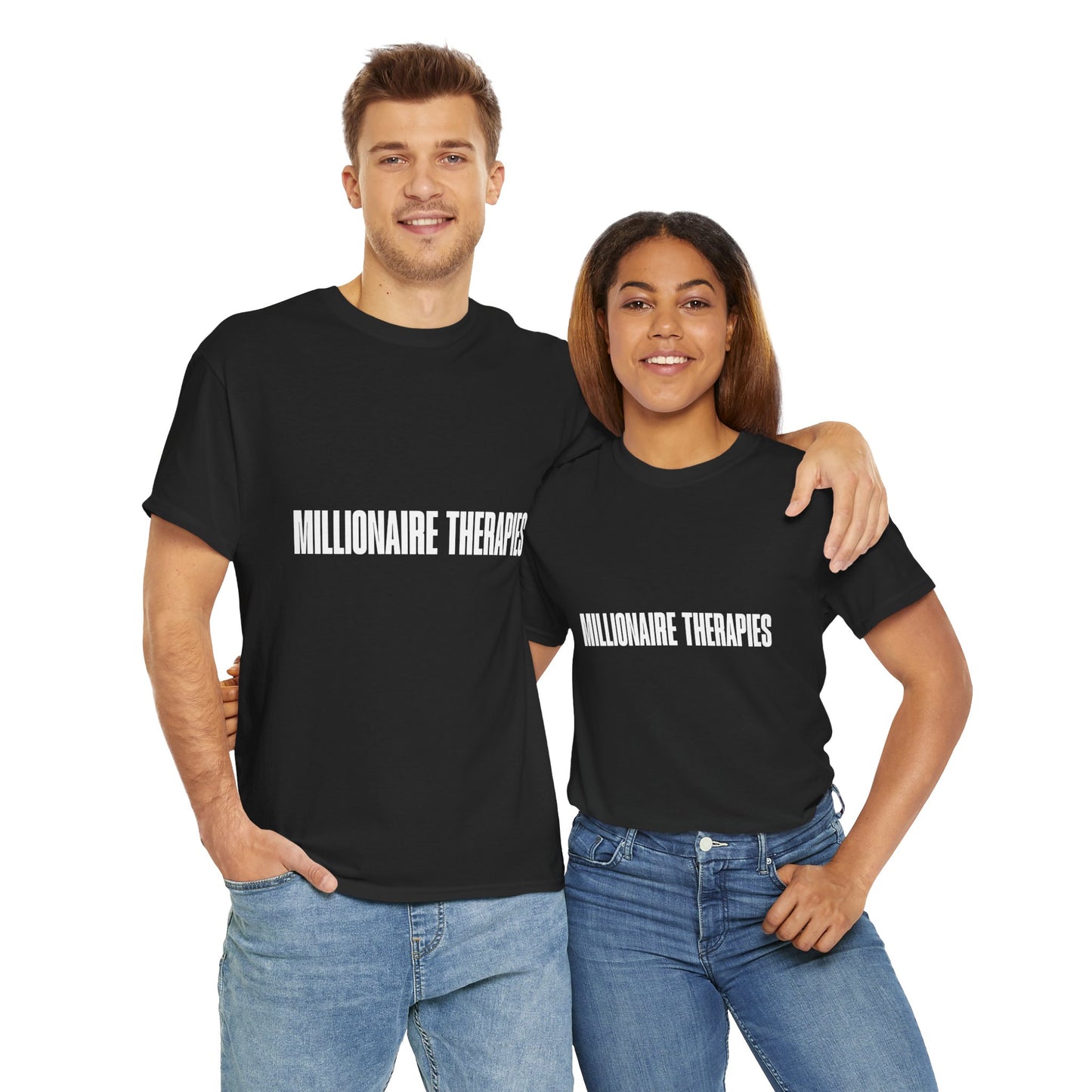 Millionaire Therapies Unisex Heavy Cotton Tee - Good Energy Vibe Shirt