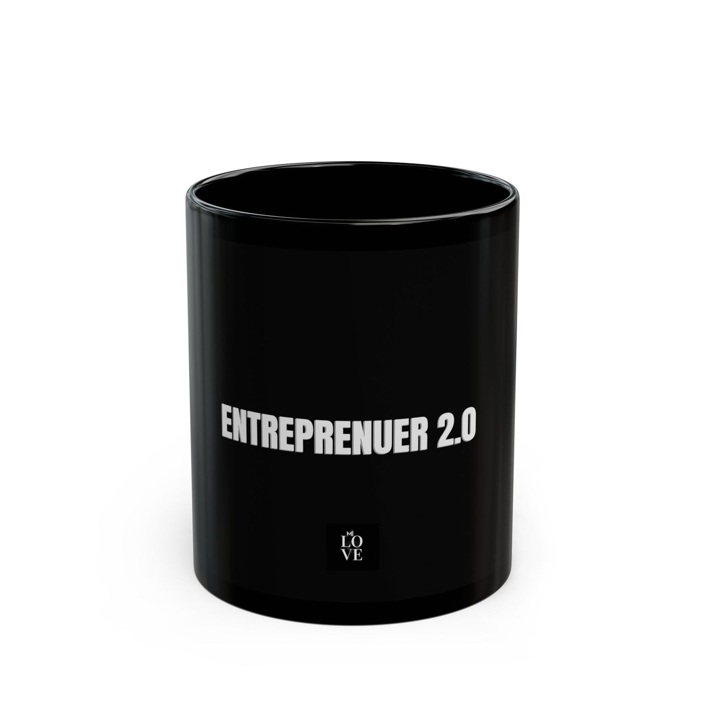 Entrepreneur 2.0 Black Coffee Mug - 11oz & 15oz - Perfect Gift for Business Lovers
