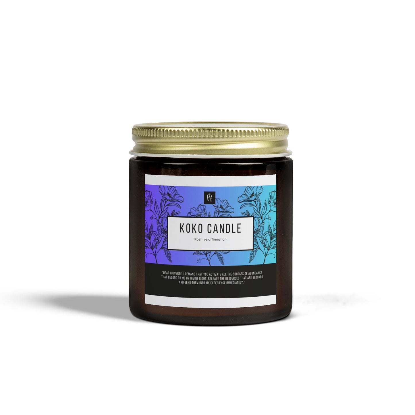 Magic Essence Scented Candles - Coconut Apricot Wax (4oz & 9oz) - Perfect for Relaxation & Gift Giving