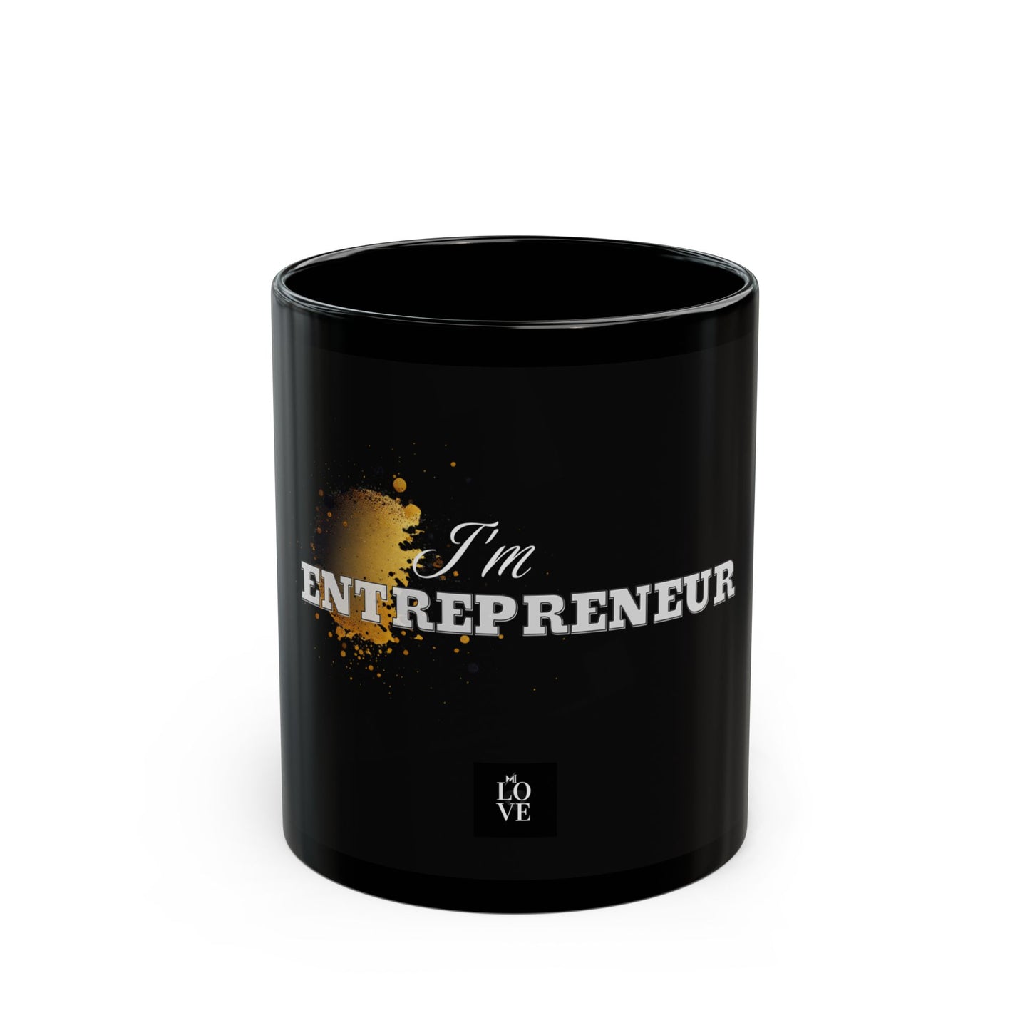 Entrepreneur Black Coffee Mug - 11oz & 15oz - Perfect for Business Owners