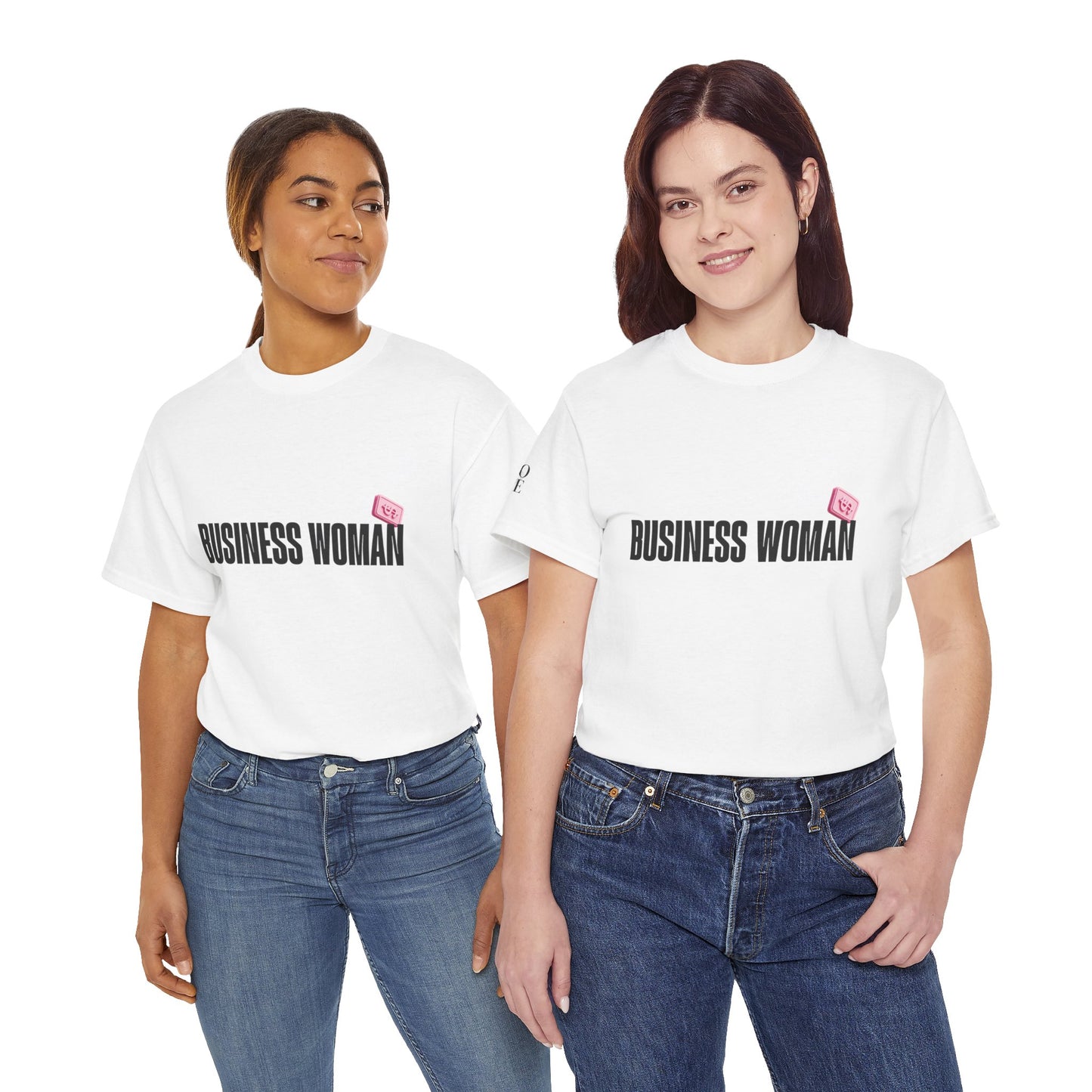 Empowerment Unisex Heavy Cotton Tee - 'Business Woman' Statement Shirt