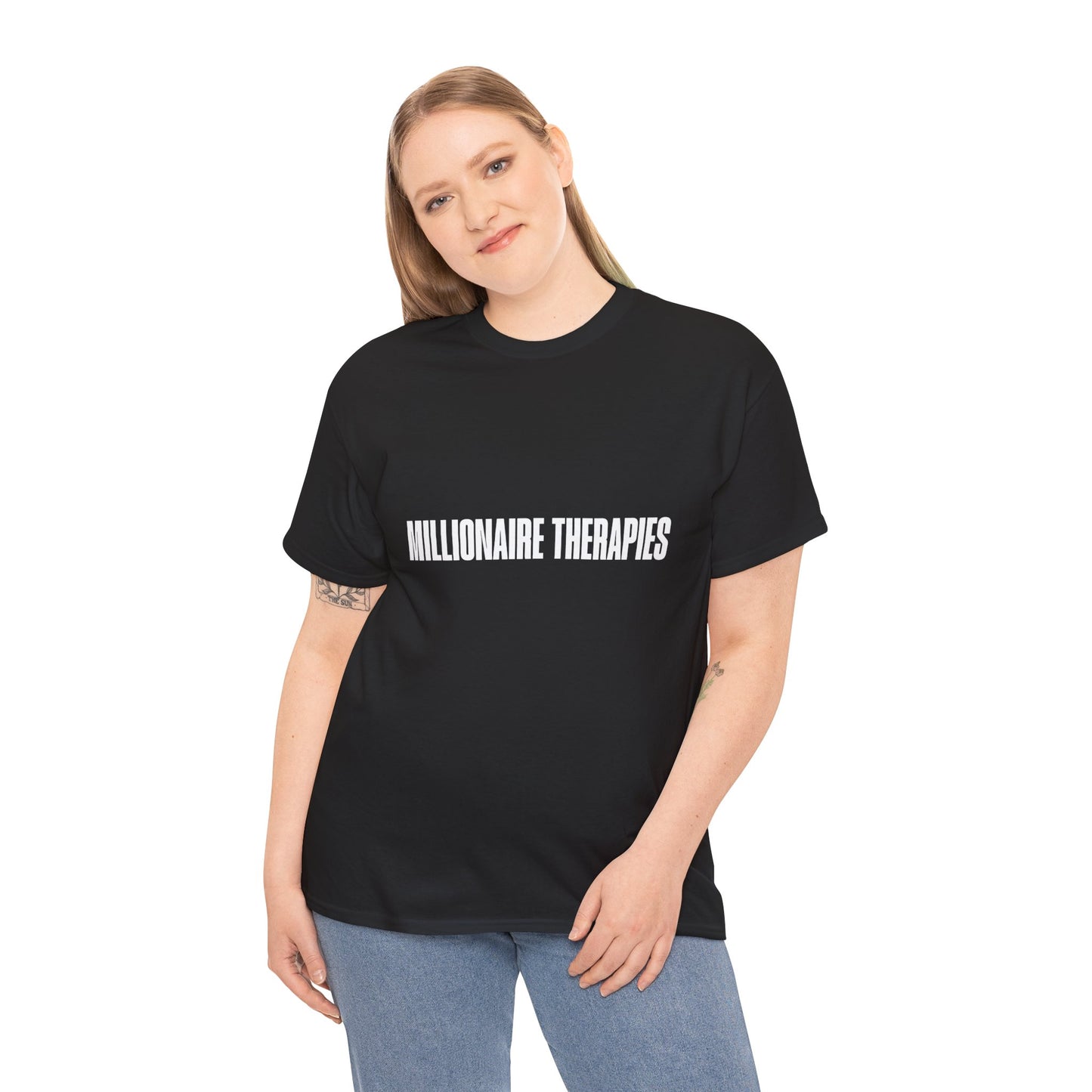 Millionaire Therapies Unisex Heavy Cotton Tee - Good Energy Vibe Shirt