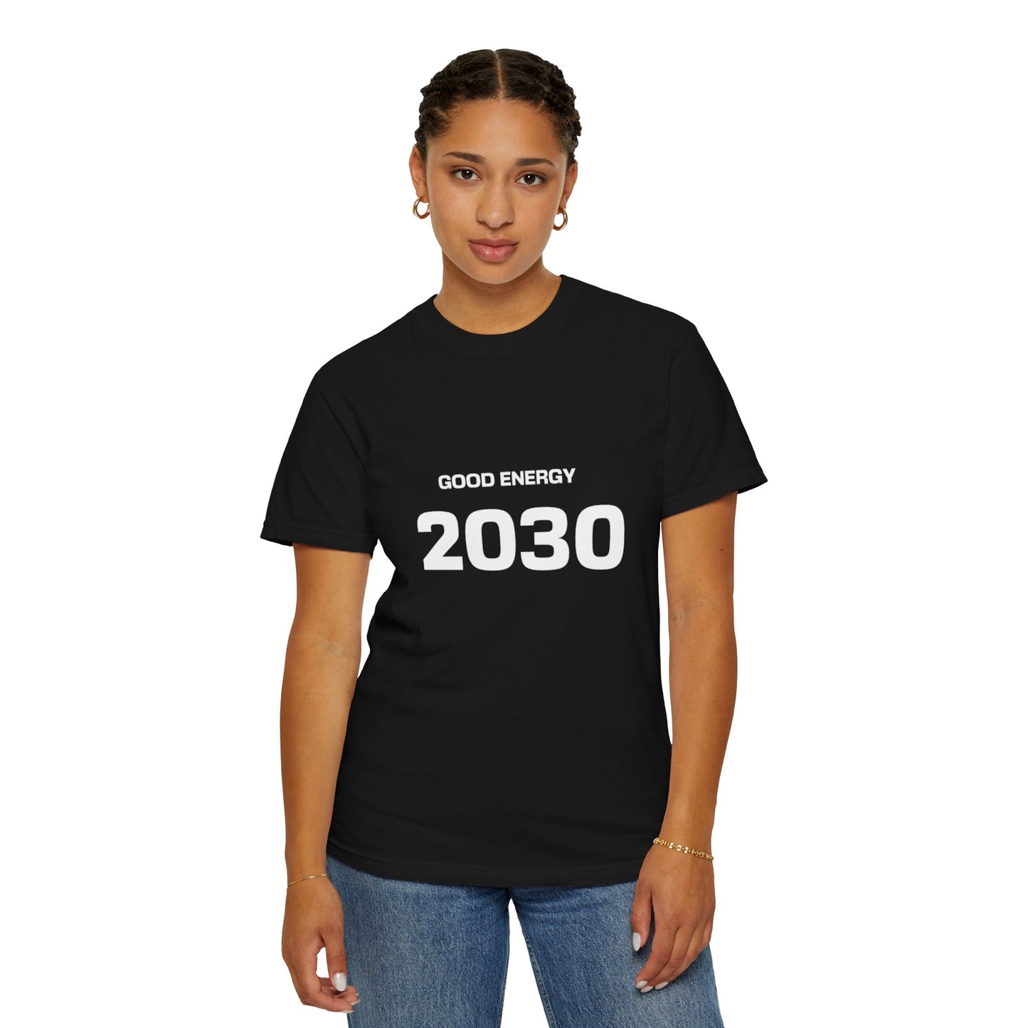 Good Energy 2030 Unisex Garment-Dyed T-Shirt