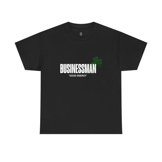 Business Man Graphic Unisex Heavy Cotton Tee - Casual Streetwear for Entrepreneurs