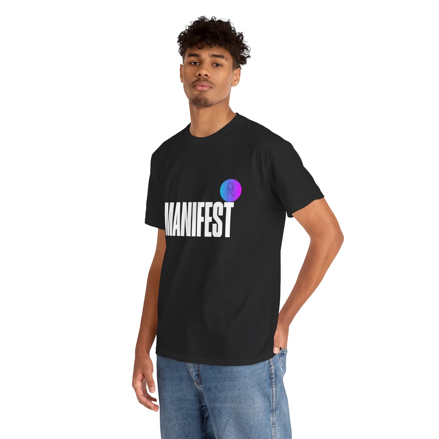 Manifest Good Energy Unisex Heavy Cotton Tee